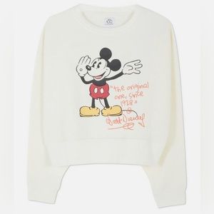 NWT Disney Crop Sweatshirt